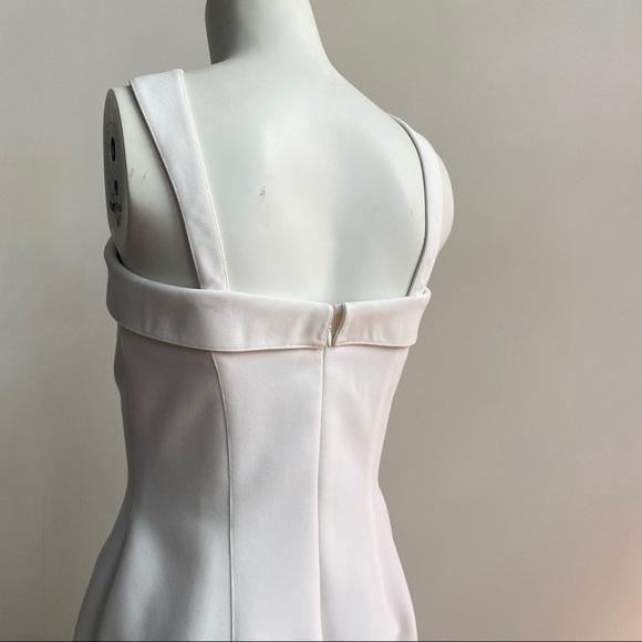 THEIRRY MUGLER Iconic Vintage White Bandeau Sheath Dress - Picture 5 of 12